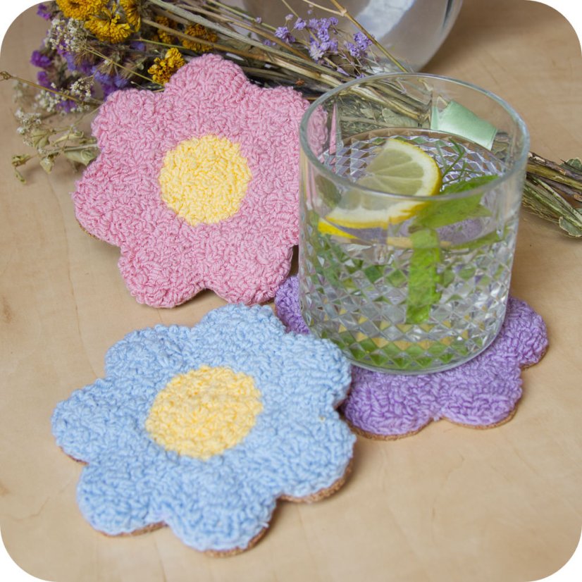 Rozkvetlý podtácek