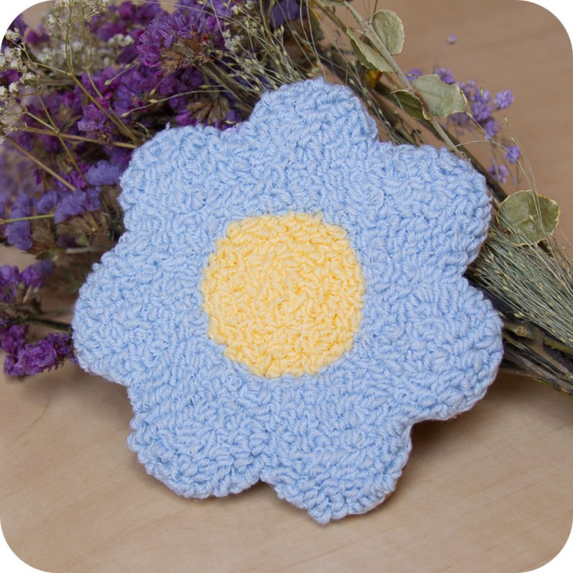 Rozkvetlý podtácek - Barva: Růžová