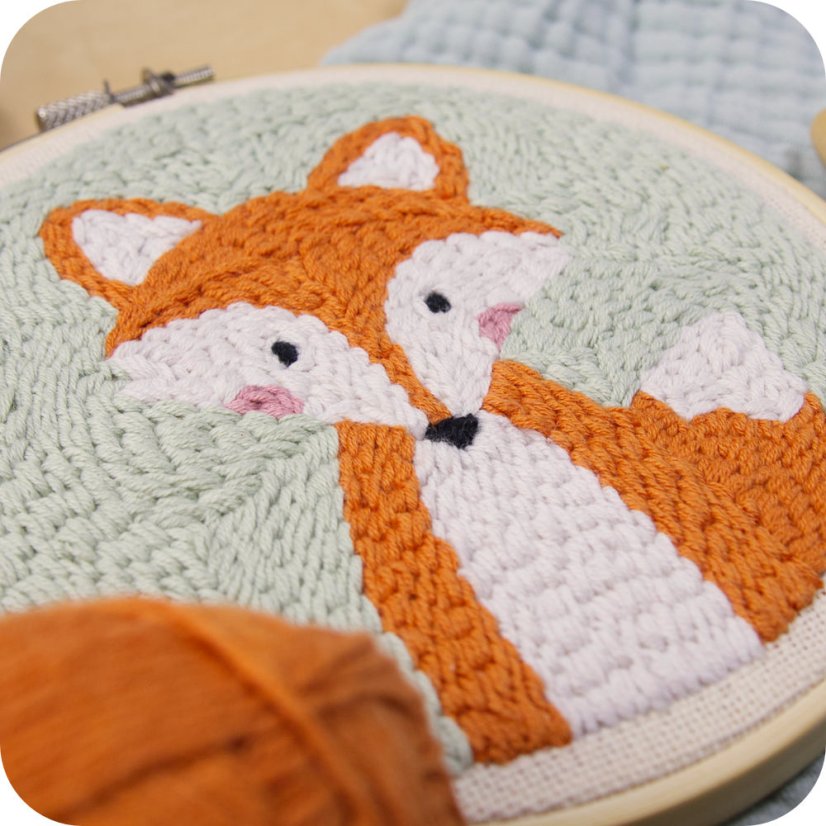 liska set jehlomalovani detail