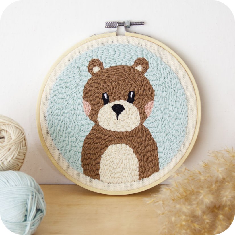 medved set jehlomalovani