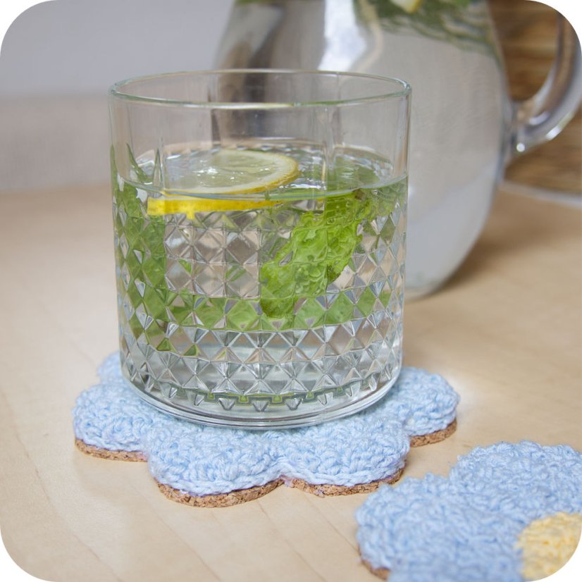 Rozkvetlý podtácek - Barva: Růžová