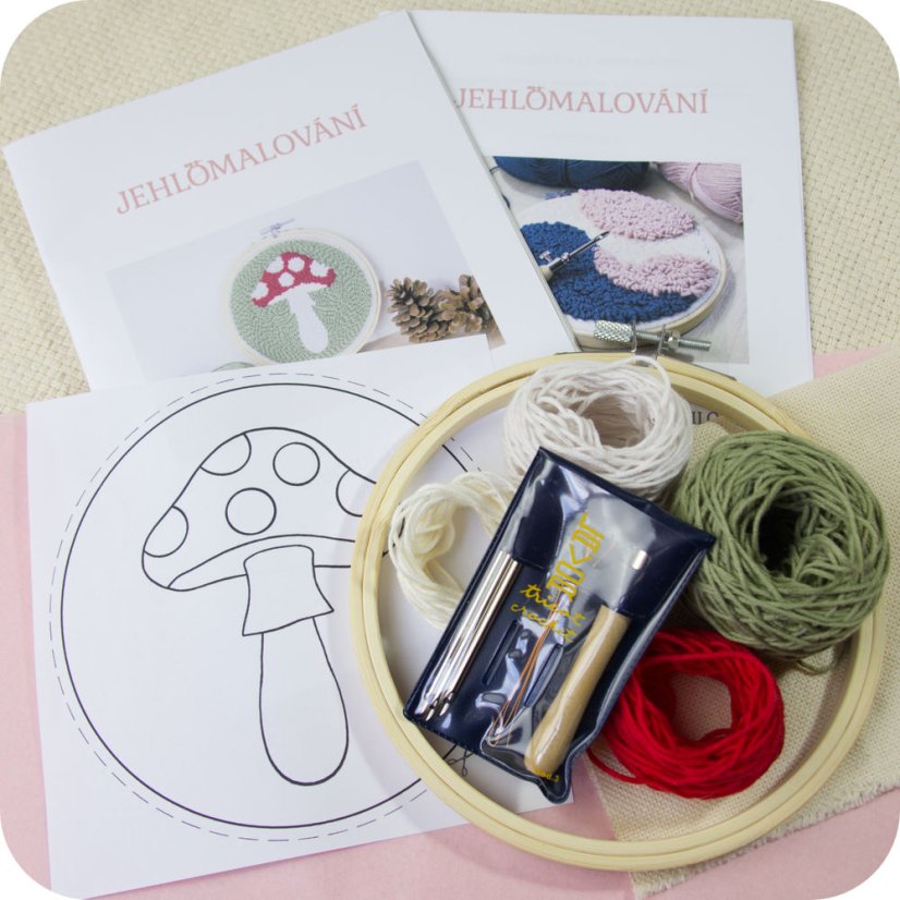Set Muchomůrka - Typ: Bez duté jehly